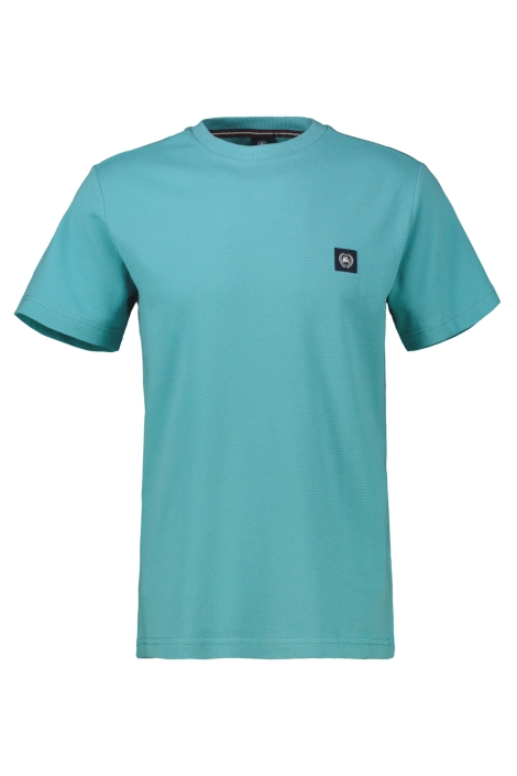 Lerros t-shirt/serafino 1/2 arm